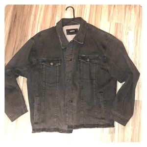 Never worn black Zanerobe Jean jacket